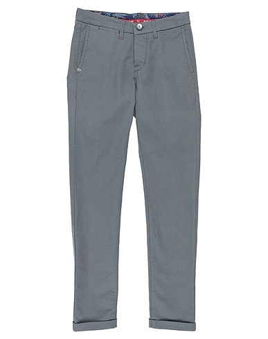 RE_HASH Casual pants Grey 48% Cotton, 47% Polyester, 5% Elastane