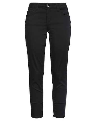 LIU •JO Casual pants Black 67% Cotton, 29% Polyester, 4% Elastane