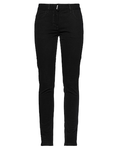 GIVENCHY Denim trousers Black 97% Cotton, 3% Elastane