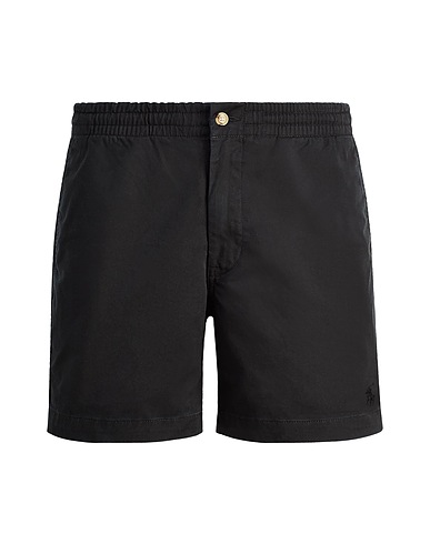 POLO RALPH LAUREN Shorts & Bermuda 6-INCH POLO PREPSTER TWILL SHORT
 Black 97% Cotton, 3% Elastane