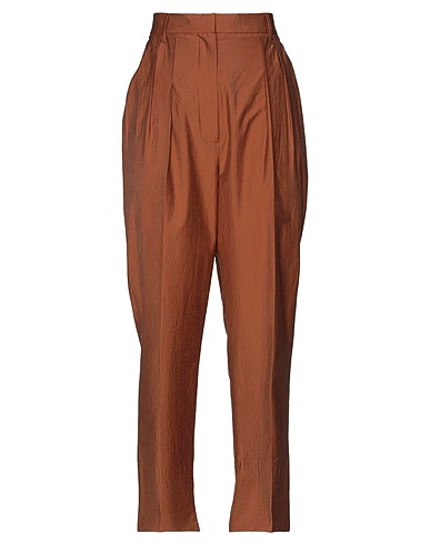 NANUSHKA Casual pants Brown 85% Cotton, 15% Nylon