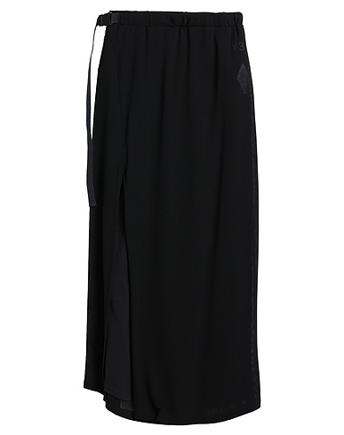 Y-3 Maxi Skirts Black 58% Triacetate, 42% Polyester