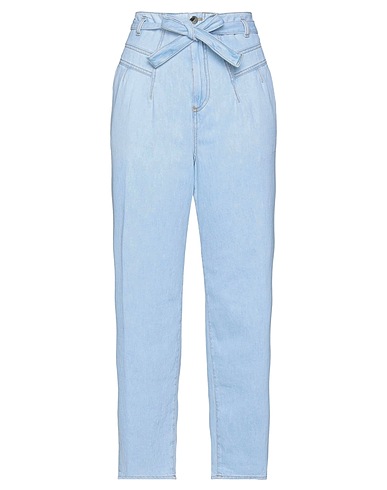 PINKO Denim trousers Blue 100% Cotton