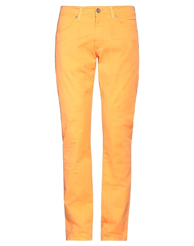 JECKERSON Casual pants Apricot 97% Cotton, 3% Elastane