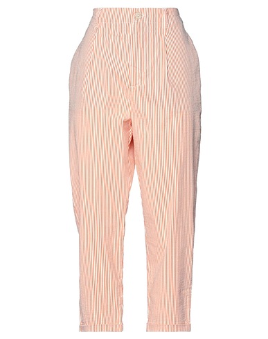 POUR TOI Casual trouser Orange 82% Cotton, 14% Polyamide, 4% Elastane