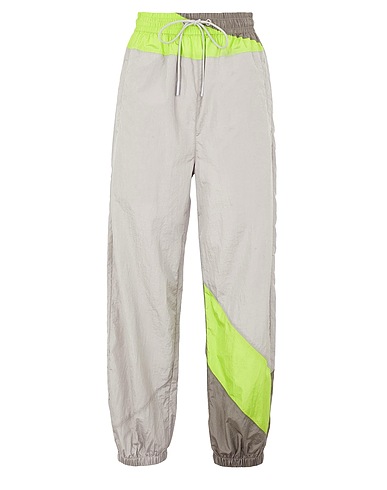8 by YOOX Pantalone RECYCLED NYLON JOGGER PANTS Verde lime 100% Poliammide riciclato