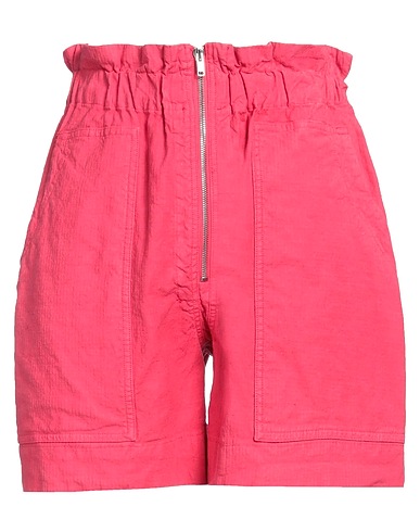 MARANT ÉTOILE Shorts & Bermuda Coral 51% Linen, 47% Cotton, 2% Elastane