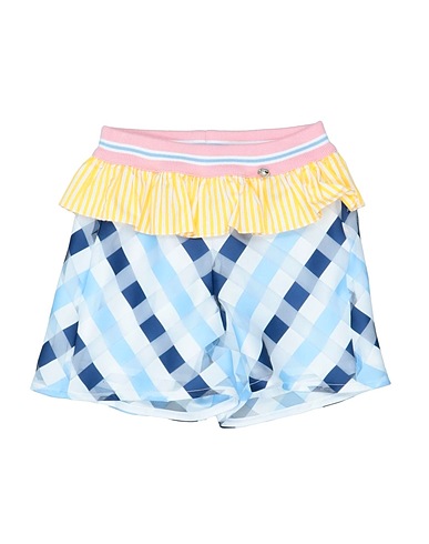 SIMONETTA Shorts & Bermuda X CHANTECLER Blu notte 100% Poliestere, Cotone
