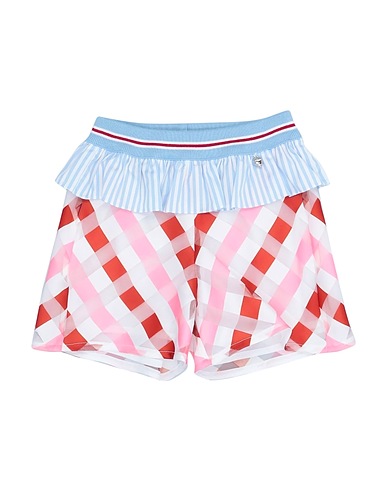 SIMONETTA Shorts & Bermuda X CHANTECLER White 100% Polyester, Cotton