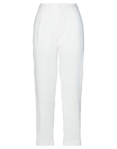 DONDUP Casual trouser White 70% Cotton, 30% Polyester