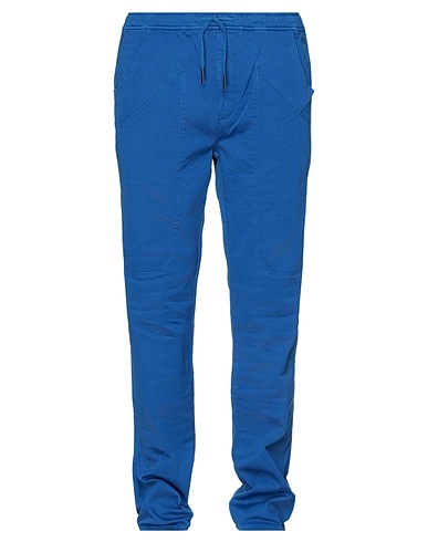 JECKERSON Casual trouser Blue 97% Cotton, 3% Elastane