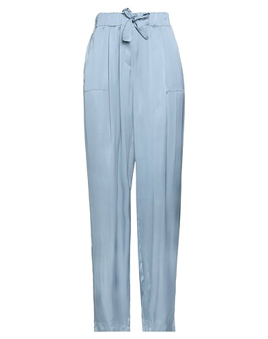 THINK BE Casual pants Light blue 100% Viscose