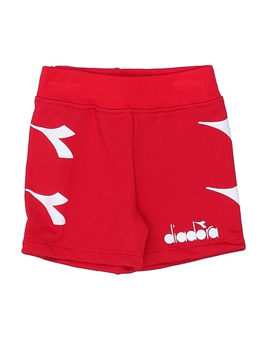 DIADORA Shorts & Bermudas Rot 100% Baumwolle