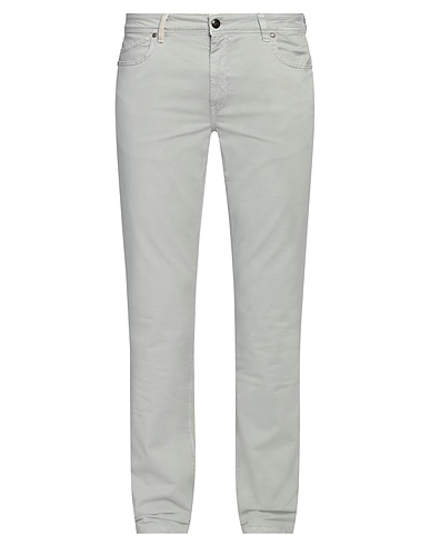 RE_HASH Pantalone Grigio chiaro 98% Cotone, 2% Elastan