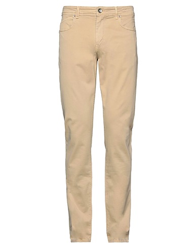 RE_HASH Casual trouser Sand 98% Cotton, 2% Elastane