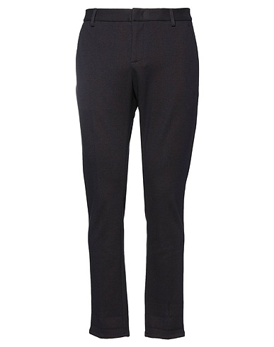 DONDUP Trousers VIOLA SCURO 56% Polyester, 29% Viscose, 13% Polyamide, 2% Elastane