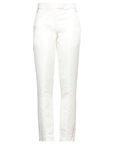 HELMUT LANG Casual trouser White 100% Viscose