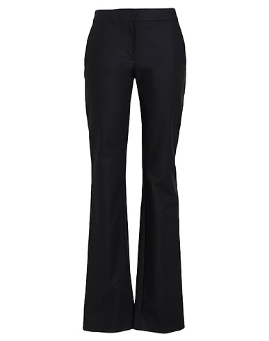 MOSCHINO Casual pants Black 95% Cotton, 5% Elastane