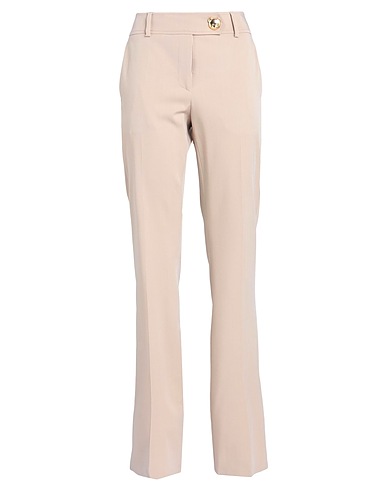 MOSCHINO BOTTOMWEAR Beige 95% Cotone, 5% Elastan