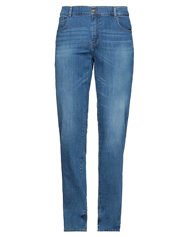 TRUSSARDI ジーンズ ブルー コットン 94% / ポリエステル 4% / ポリウレタン 2%
