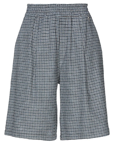 SOUVENIR Shorts & Bermudas Azurblau 35% Baumwolle, 30% Polyester, 20% Acryl, 10% Wolle, 5% Andere Fasern