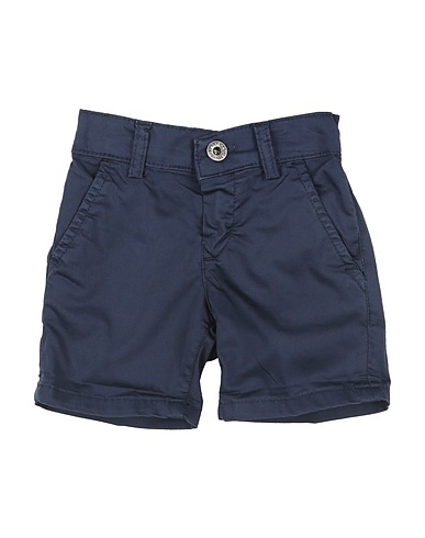 MANUELL & FRANK Shorts & Bermuda Midnight blue 97% Cotton, 3% Elastane