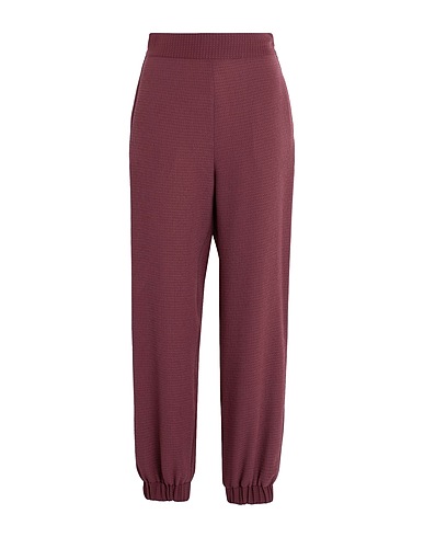 SEE BY CHLOÉ Casual trouser Chocolate brown 100% Polyester