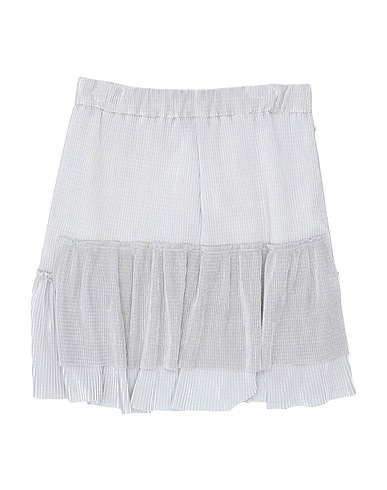 DONDUP Skirt Grey 100% Polyester