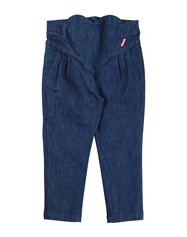 SIMONETTA Denim pants Blue 98% Cotton, 2% Elastane