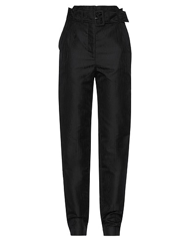 ROTATE BIRGER CHRISTENSEN Casual trouser Black 100% Recycled polyester