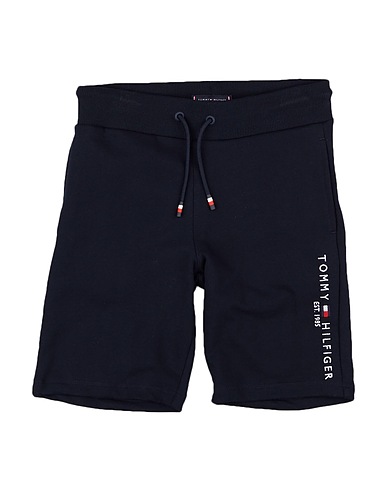 TOMMY HILFIGER ショートパンツ＆バミューダパンツ ネイビー オーガニックコットン 100%
