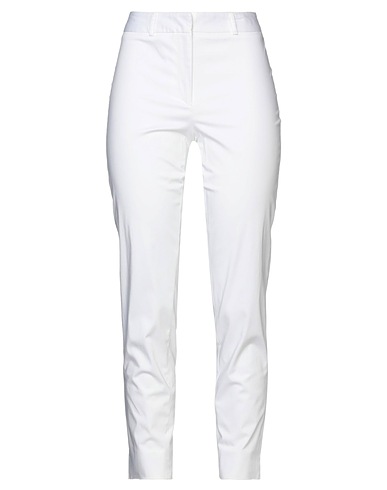 BLUKEY Casual trouser White 97% Cotton, 3% Elastane