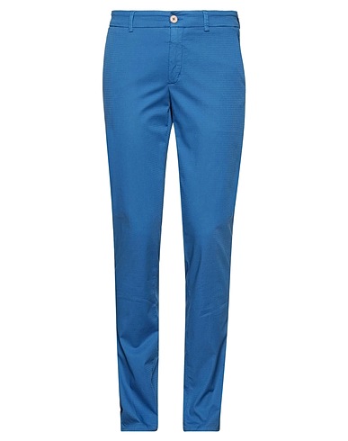MAISON CLOCHARD Pantalone Blu china 98% Cotone, 2% Elastan