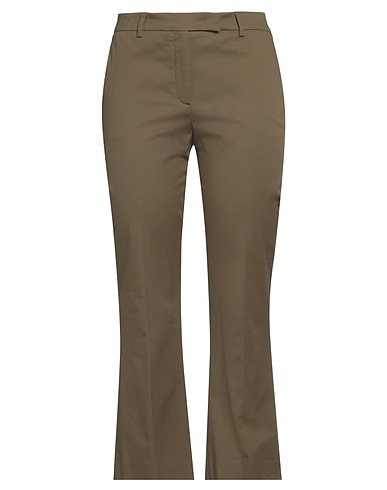 QL2  QUELLEDUE Pantalone Verde militare 96% Cotone, 4% Elastan