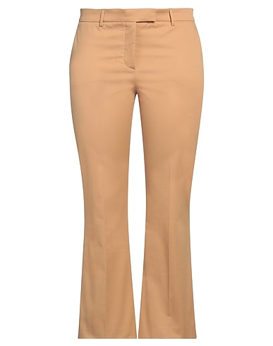QL2  QUELLEDUE Casual pants Camel 96% Cotton, 4% Elastane