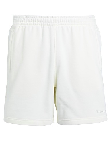 ADIDAS ORIGINALS by PHARRELL WILLIAMS Shorts & Bermudas PW BASICS SHORT
 Elfenbein 100% Baumwolle