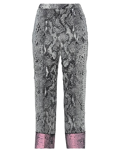 N°21 Casual trouser Grey 100% Silk
