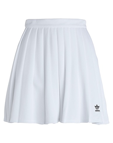 ADIDAS ORIGINALS Mini skirt SKIRT
 White 100% Recycled polyester