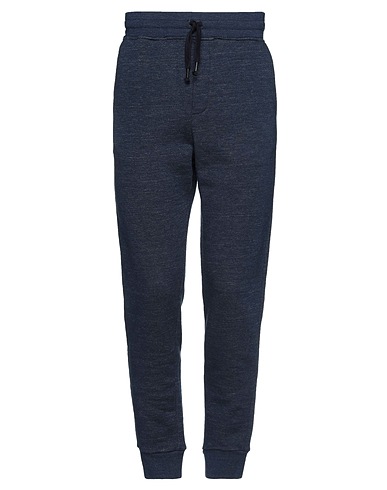 BRIAN DALES Casual pants Midnight blue 100% Cotton