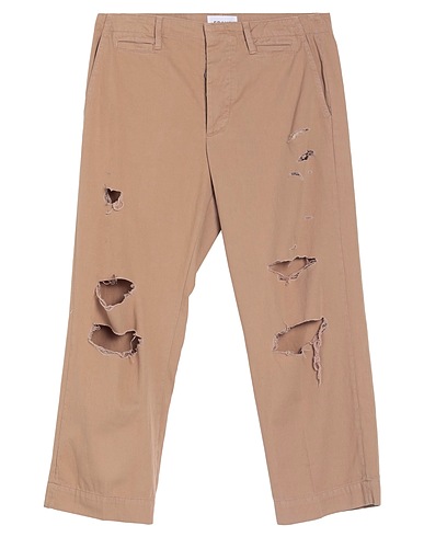 FRAME Casual trouser Camel 100% Cotton