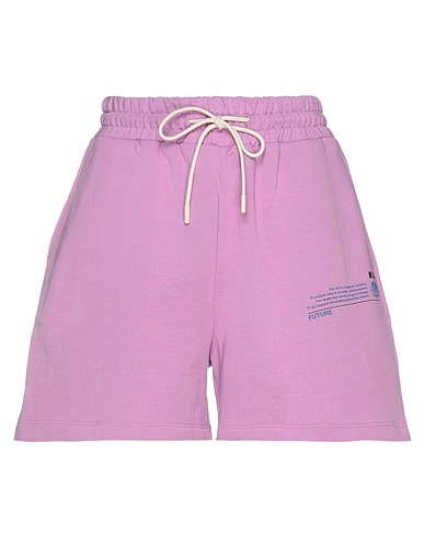 MSGM Shorts & Bermuda Viola 100% Cotone