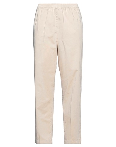 CELLAR DOOR Casual pants Ivory 96% Cotton, 4% Elastane