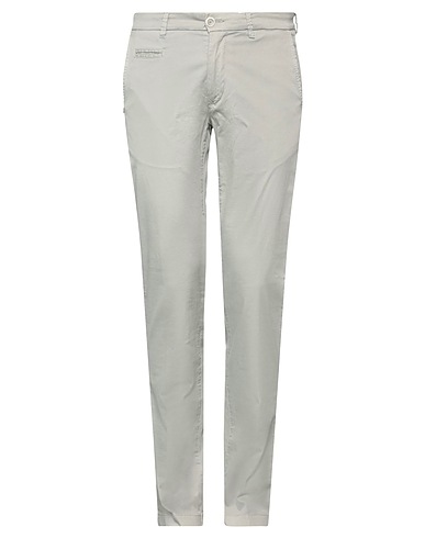 RE_HASH Casual pants Sage green 97% Cotton, 3% Elastane