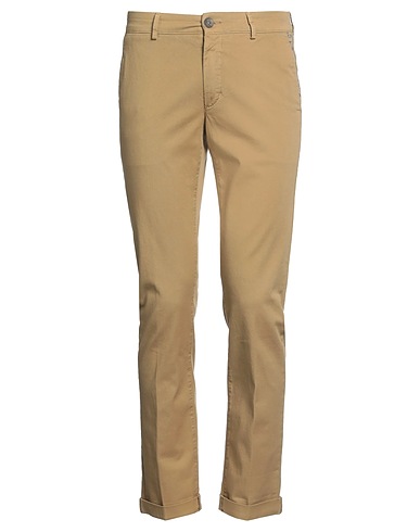 MAISON CLOCHARD Casual pants Sand 98% Cotton, 2% Elastane