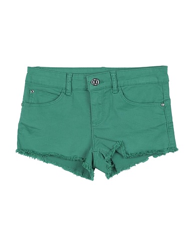LIU •JO Shorts & Bermuda Green 97% Cotton, 3% Elastane