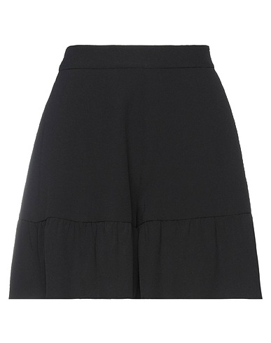 BOUTIQUE MOSCHINO Shorts & Bermuda Black 92% Polyester, 8% Elastane