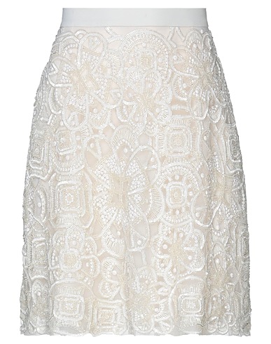 ELIE SAAB Mini skirt White 100% Polyamide