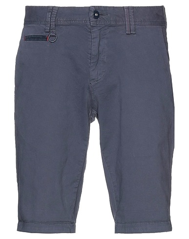 YES ZEE by ESSENZA Shorts & Bermuda Dark purple 98% Cotton, 2% Elastane