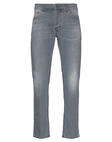 ENTRE AMIS Denim pants Grey 90% Cotton, 8% Polyester, 2% Elastane
