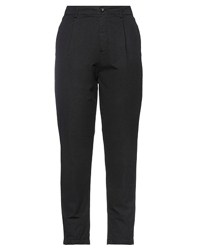 40WEFT Casual trouser Black 56% Polyester, 44% Organic cotton